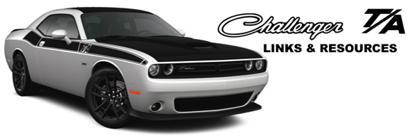 Dodge Challenger T/A Links & Resources