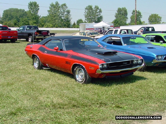 Dodge Challenger TA, photo from 2002 Mopar Nats.