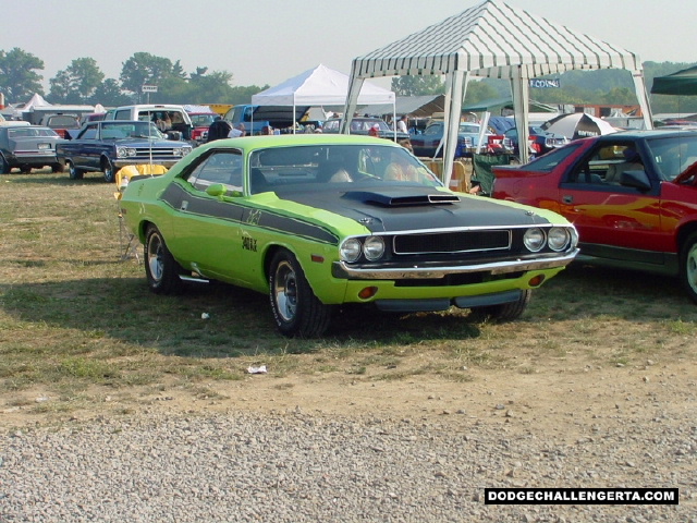 Dodge Challenger TA, photo from 2002 Mopar Nats.