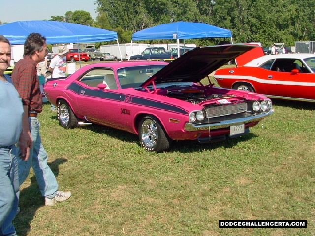 Dodge Challenger TA, photo from 2002 Mopar Nats.