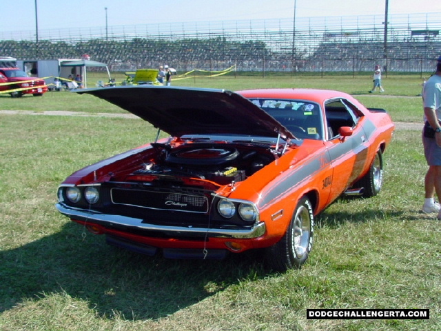 Dodge Challenger TA, photo from 2002 Mopar Nats.