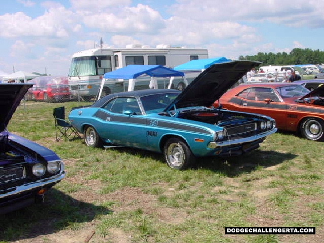 Dodge Challenger TA, photo from 2000 Mopar Nats.