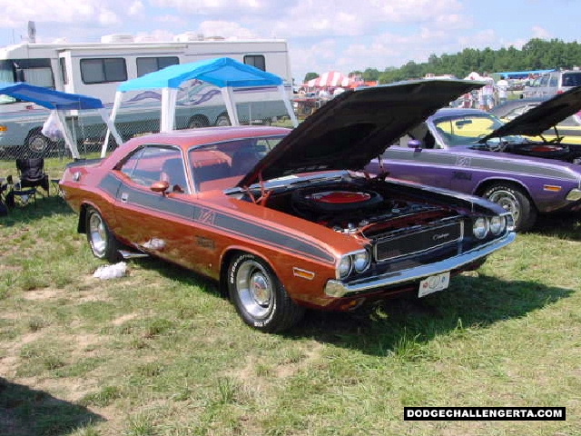 Dodge Challenger TA, photo from 2000 Mopar Nats.