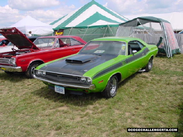 Dodge Challenger TA, photo from 2000 Mopar Nats.