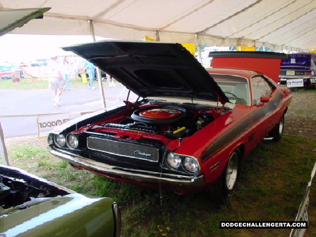 Dodge Challenger TA, photo from 2000 Mopar Nats.