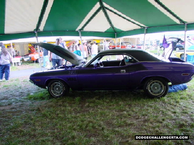 Dodge Challenger TA, photo from 2000 Mopar Nats.