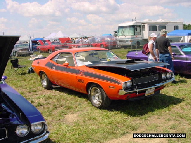 Dodge Challenger TA, photo from 2000 Mopar Nats.