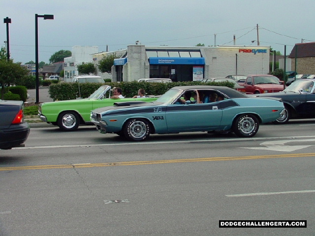 Dodge Challenger TA, photo from 2001 Mopar Nats.