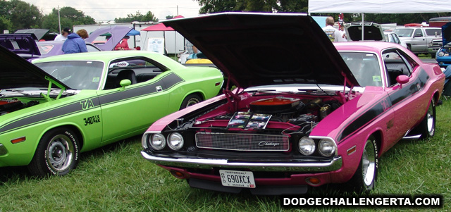 Dodge Challenger TA, photo from 2004 Mopar Nats.