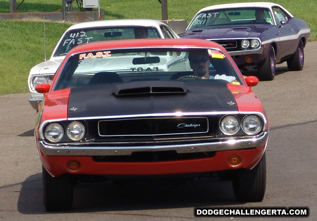 Dodge Challenger TA, photo from 2004 Mopar Nats.