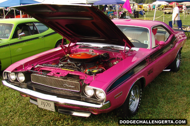 Dodge Challenger TA, photo from 2005 Mopar Nats.