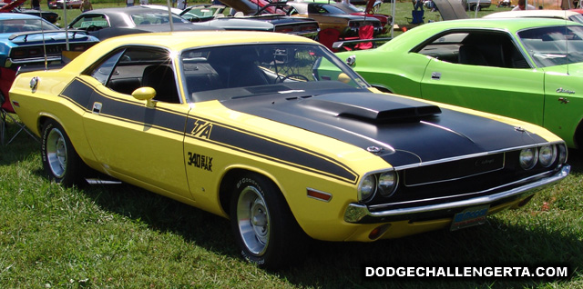 Dodge Challenger TA, photo from 2008 Mopar Nats.