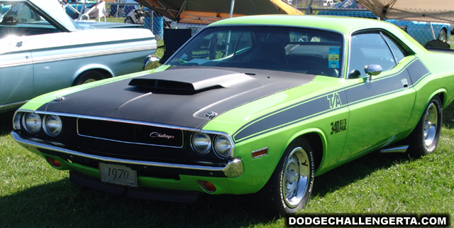 Dodge Challenger TA, photo from 2011 Mopar Nats.