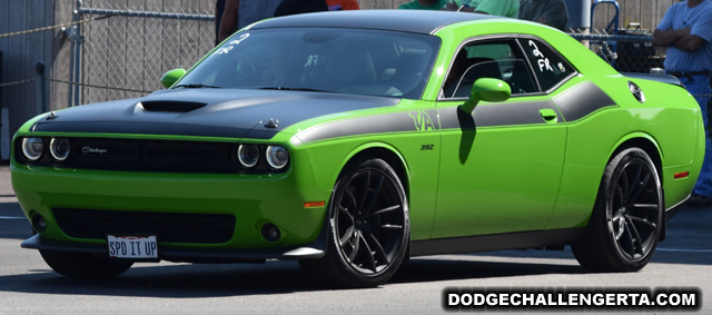 Dodge Challenger TA, photo from 2017 Mopar Nats.