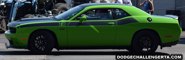 Dodge Challenger TA, photo from 2017 Mopar Nats.