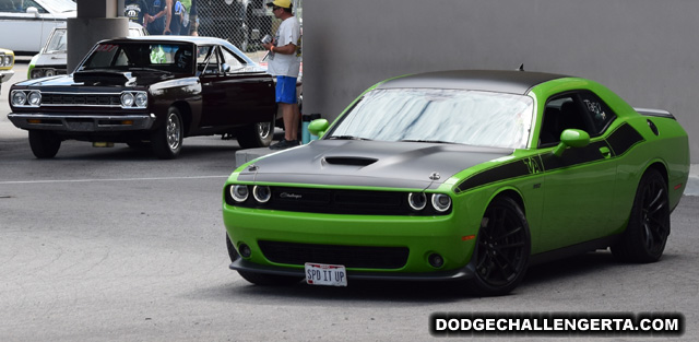 Dodge Challenger TA, photo from 2019 Mopar Nats.